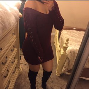 New Fashionova Sweater Dress sz M